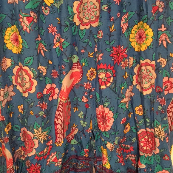 Multi Colored Asymmetrical Hemmed Dress - Picture 2 of 5